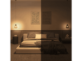 PHILIPS HUE Kit de démarrage, lumière blanche et colorée, 1 pont, 3 ampoules A60
