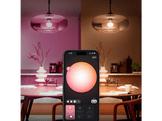 PHILIPS HUE Kit de démarrage, lumière blanche et colorée, 1 pont, 3 ampoules A60