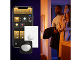 PHILIPS HUE Kit de démarrage, lumière blanche et colorée, 1 pont, 3 ampoules A60