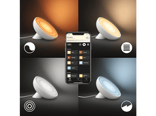 Charger l&#39;image dans la galerie, PHILIPS HUE Lampe de table Smart Bloom RGB Blanc (77098300)
