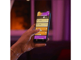PHILIPS HUE Lampe de table Smart Bloom RGB Noir (77112600)