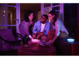 PHILIPS HUE Lampe de table Smart Go RGB Blanc (7602031P7)