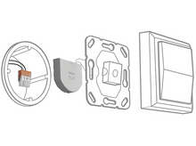 Charger l&#39;image dans la galerie, PHILIPS HUE Module d&#39;interrupteur mural 2 pièces Blanc (31802100)
