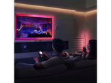 PHILIPS HUE Ruban LED Flux 4 m, technologie Chromasync™. Lumière blanche naturelle, vive et colorée - 1600 lumens