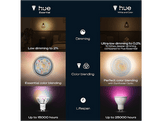 PHILIPS HUE Spot LED Essential Smart GU10, lumière blanche et colorée