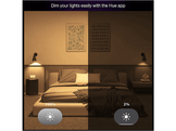 PHILIPS HUE Spot LED Essential Smart GU10, lumière blanche et colorée