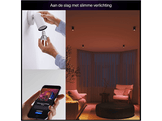 PHILIPS HUE Spot LED Essential Smart GU10, lumière blanche et colorée