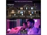 PHILIPS HUE Spot LED Essential Smart GU10, lumière blanche et colorée