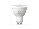 PHILIPS HUE Starterkit Bridge avec ampoules GU10 3 pièces (25828000)