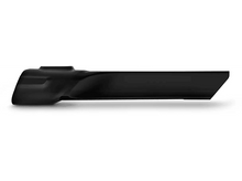 Charger l&#39;image dans la galerie, Moulure latérale de voiture noire avec une ombre, sur fond blanc.
