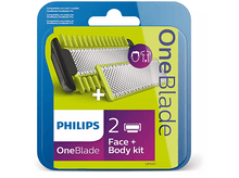 Charger l&#39;image dans la galerie, PHILIPS Lame de rasoir Lit visage + corps OneBlade (QP620/50)
