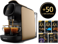 PHILIPS Machine à capsules L'OR Barista Sublime + 50 capsules (LM9012/75)