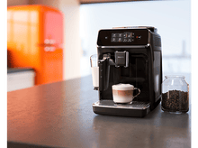 Charger l&#39;image dans la galerie, PHILIPS Machine expresso LatteGo Series 2200 (EP2231/40) Machine expresso full automatique Noir Glossy
