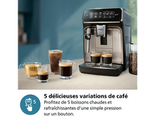 Charger l&#39;image dans la galerie, PHILIPS Machine expresso Série 3300 (EP3326/90) Machine expresso full automatique Noir
