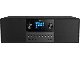 PHILIPS Microchaîne Radio Internet DAB+ (TAM6805/10) Mini chaîne HiFi Noir