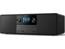 Charger l&#39;image dans la galerie, PHILIPS Microchaîne Radio Internet DAB+ (TAM6805/10) Mini chaîne HiFi Noir
