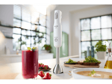 Charger l&#39;image dans la galerie, PHILIPS Mixeur plongeur ProMix (HR2534/00) Mixeur soupe Blanc
