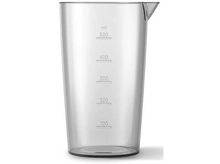 Charger l&#39;image dans la galerie, Un verre doseur transparent avec des graduations de volume.
