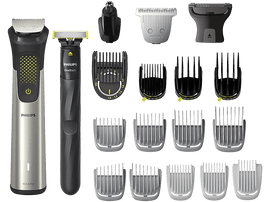 PHILIPS Multigroom Tout-en-un Série 9000 + OneBlade (MG9555/15)