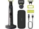 PHILIPS OneBlade Pro 360 Face & Body bundle QP6652/61 Multigroomer Chrome