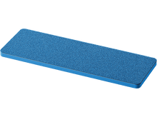 Charger l&#39;image dans la galerie, Rouleau en mousse bleu sur fond noir, rectangulaire.

