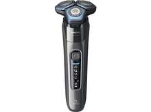 Charger l&#39;image dans la galerie, Rasoir Philips gris foncé. Trois têtes et écran numérique.
