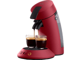 PHILIPS Senseo Original Plus  (CSA210/90) - Senseo - à dosettes - 700 ml - Rouge