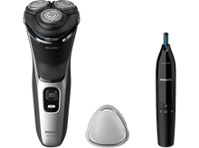 Charger l&#39;image dans la galerie, PHILIPS Shaver Series 3000 - Rasoir électrique avec tondeuse de nez
