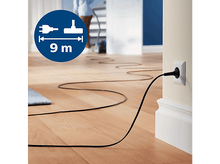 Charger l&#39;image dans la galerie, Cordon d&#39;aspirateur avec une longueur de 9 mètres marquée dans un cercle.
