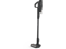 Charger l'image dans la galerie, Aspirateur sans fil Philips noir et or, debout.
