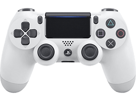 PLAYSTATION Manette sans fil PS4 Dualshock 4 V2 Glacier White (9894650)