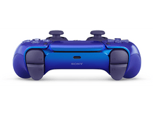 Charger l&#39;image dans la galerie, Manette PlayStation bleue et violette. Le logo Sony est visible au centre.
