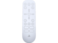 Télécommande blanche avec de nombreux boutons pour la TV.