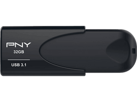 PNY Clé USB 3.1 Attache 4 32 GB Noir (PNYFD32GATT431)