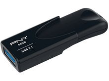 Charger l&#39;image dans la galerie, PNY Clé USB 3.1 Attache 4 64 GB Noir (PNYFD64GATT431)
