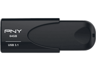 PNY Clé USB 3.1 Attache 4 64 GB Noir (PNYFD64GATT431)