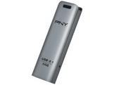 PNY Clé USB 3.1 Elite Steel 64 GB Gris (PNYFD64GESTEEL) USB 3.1 64 GB Clé USB