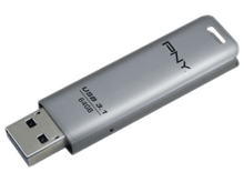 Charger l&#39;image dans la galerie, PNY Clé USB 3.1 Elite Steel 64 GB Gris (PNYFD64GESTEEL)
