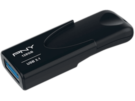 PNY Clé USB 3.2 Attache 4 - 128 GB Noir (PNYFD128ATT431)