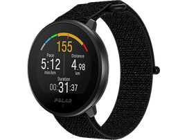 POLAR Smartwatch Unite Hook & Loop M/L Noir (900106604)