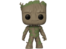 Charger l&#39;image dans la galerie, Figurine Funko Pop de Bébé Groot, un personnage arboricole des Gardiens de la Galaxie.

