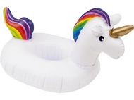 Porte-gobelet gonflable 24 cm Licorne