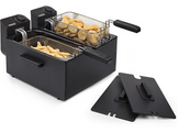 PRINCESS Friteuse Double Black Fryer (183028) Friteuse Noir