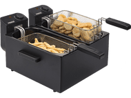 PRINCESS Friteuse Double Black Fryer (183028)