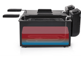 PRINCESS Friteuse Double Black Fryer (183028) Friteuse Noir