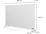 PRINCESS Panneau chauffant intelligent infrarouge 540 W (01.348054.01.001)