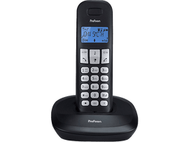 PROFOON Téléphone sans fil PDX-1100 Noir Mono