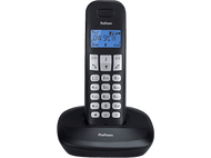 PROFOON Téléphone sans fil PDX-1100 Noir Mono