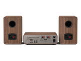 PURE ACOUSTICS Mini chaîne HiFi Stéréo Coffee Black Walnut