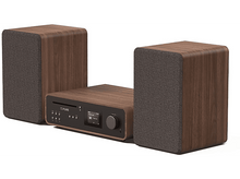 Charger l&#39;image dans la galerie, PURE ACOUSTICS Mini chaîne HiFi Stéréo Coffee Black Walnut
